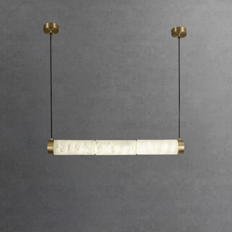 WOMO Alabaster Linear Pendant Light-WM2879 - Image 8