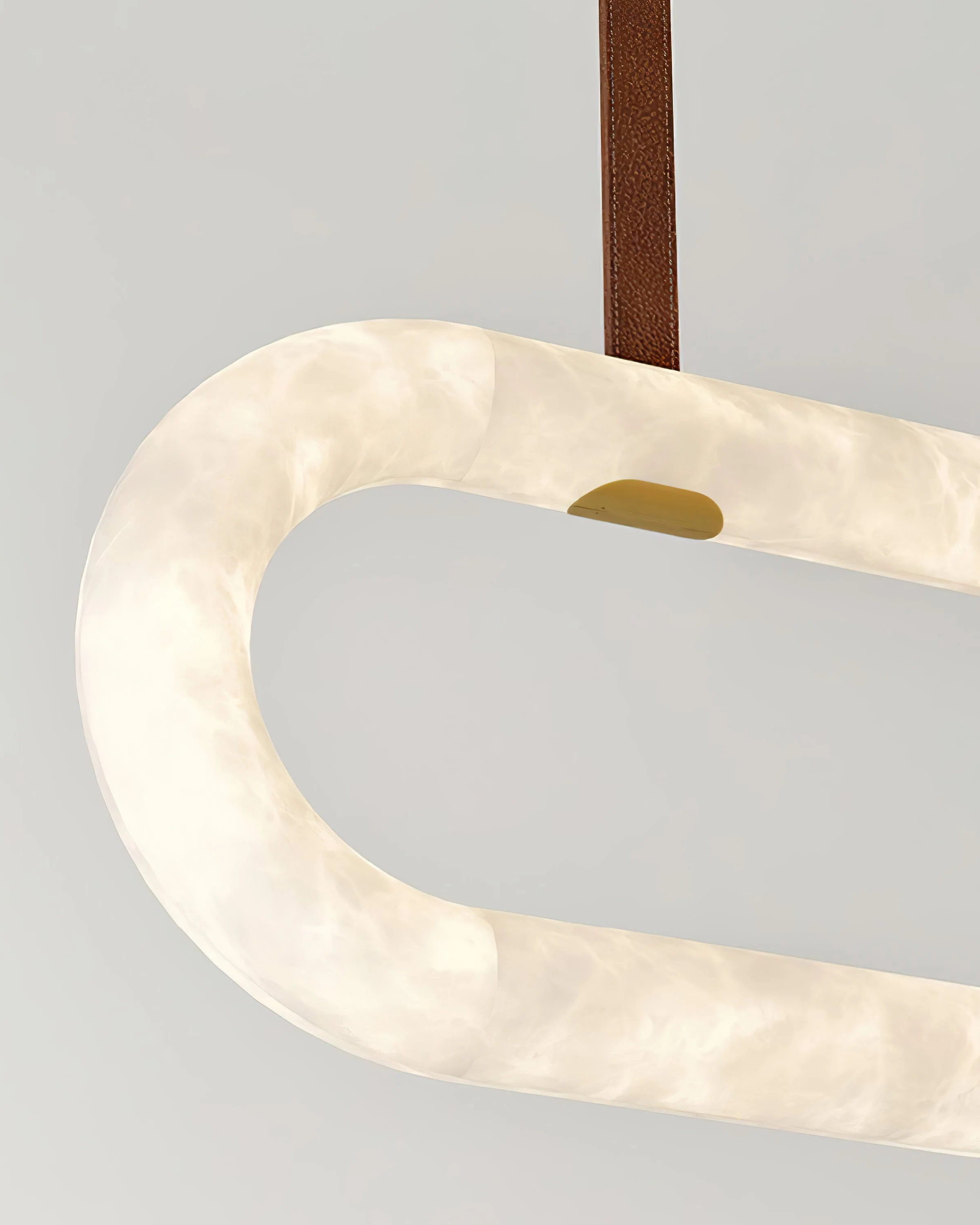 WOMO Oval Alabaster Chandelier-WM2872 - Image 8