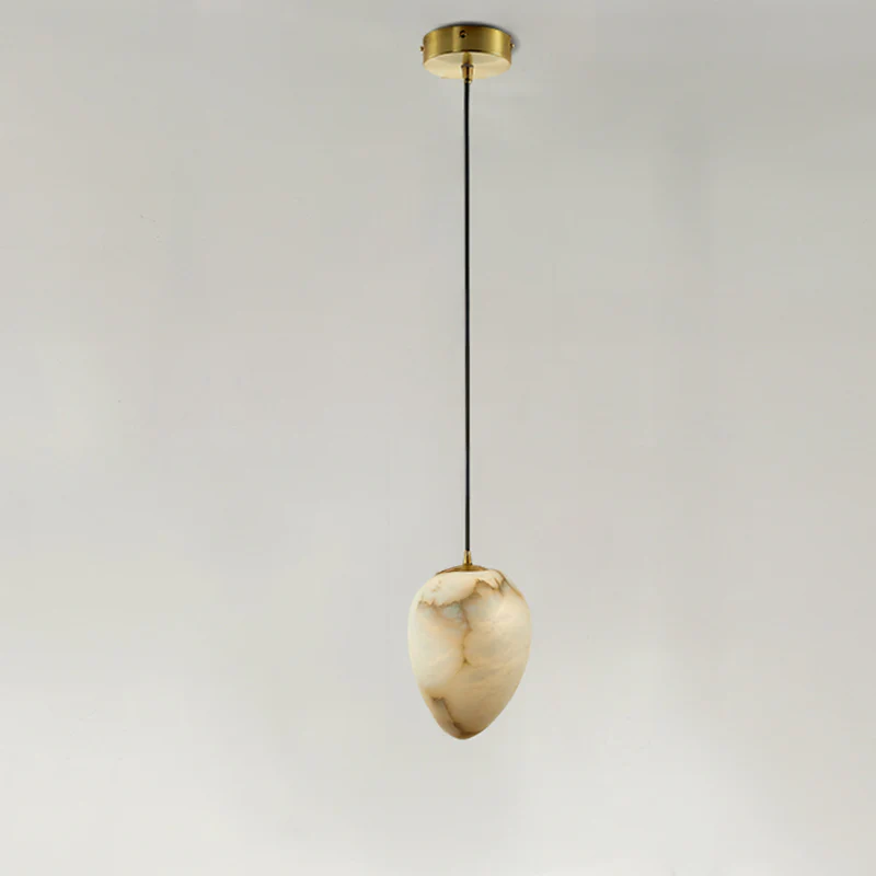 WOMO Irregular Alabaster Pendant Light-WM2868 - Image 11
