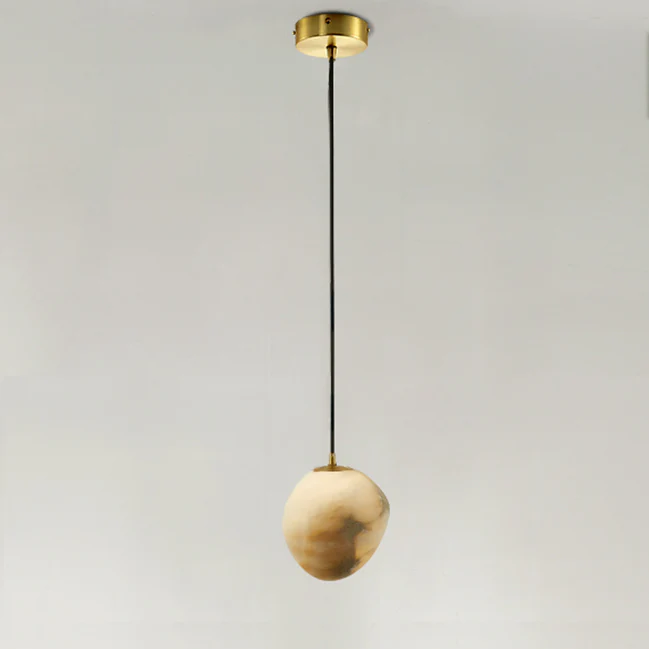 WOMO Irregular Alabaster Pendant Light-WM2868 - Image 13