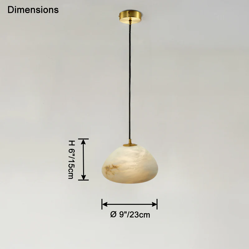WOMO Irregular Alabaster Pendant Light-WM2868 - Image 16