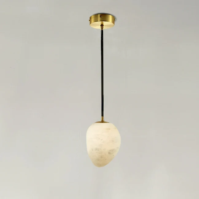 WOMO Irregular Alabaster Pendant Light-WM2868 - Image 7