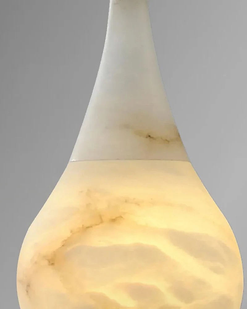 WOMO Alabaster Raindrop Pendant Light-WM2901 - Image 13