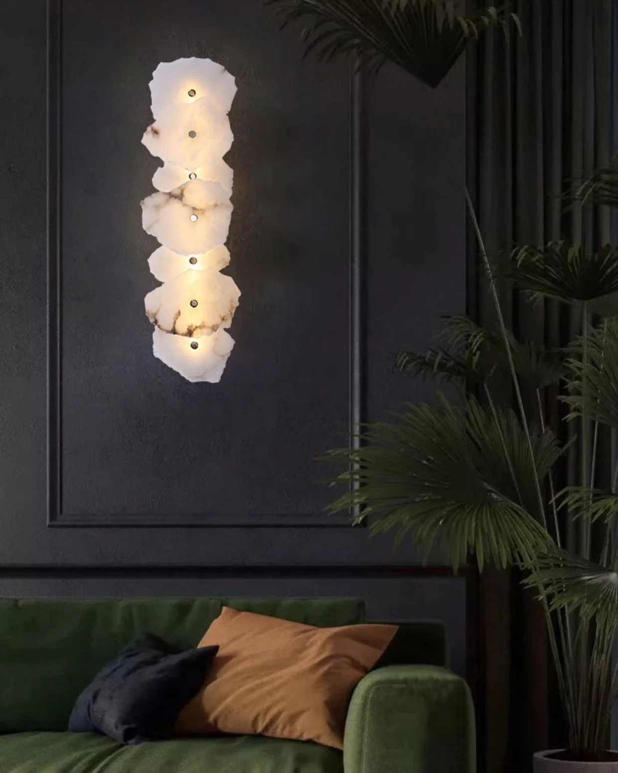 WOMO Alabaster Wall Sconce-WM6143 - Image 10