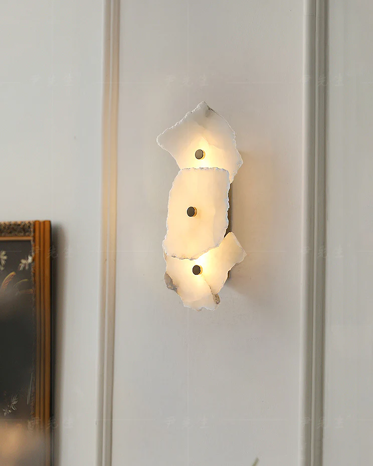 WOMO Alabaster Wall Sconce-WM6143 - Image 12