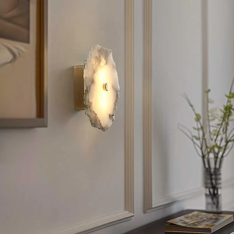 WOMO Alabaster Wall Sconce-WM6143 - Image 14