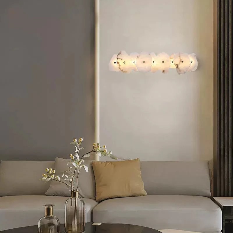 WOMO Alabaster Wall Sconce-WM6143 - Image 3