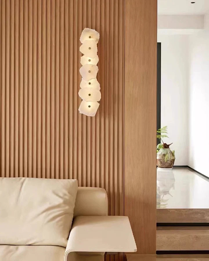 WOMO Alabaster Wall Sconce-WM6143 - Image 6