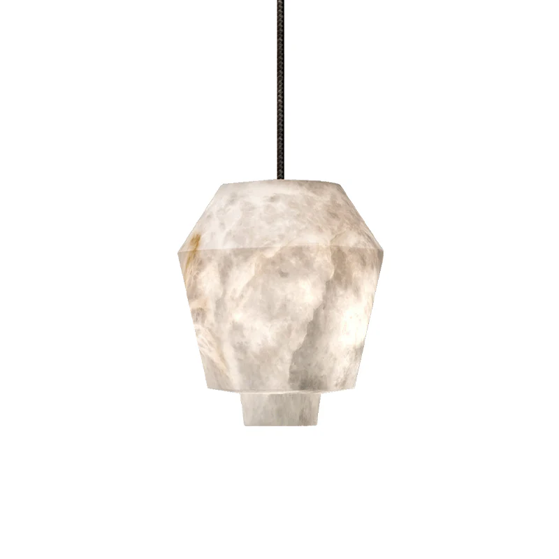 WOMO Alix Alabaster Pendant Light-WM2892 - Image 14