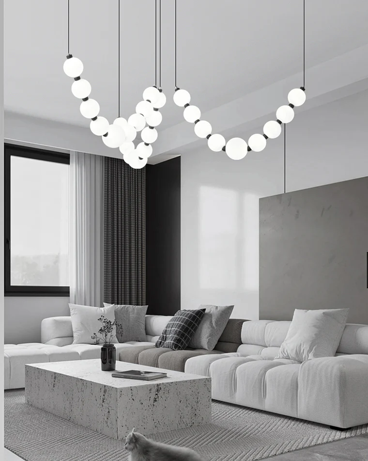 WOMO Arc Pearl Chandelier-WM2811 - Image 4
