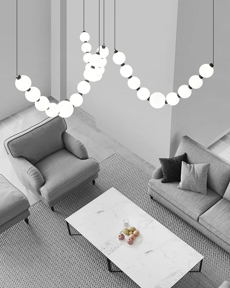 WOMO Arc Pearl Chandelier-WM2811 - Image 6
