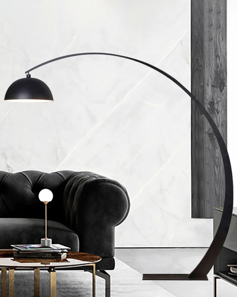 WOMO Dome Arc Floor Lamp over Couch-WM7063 - Image 14