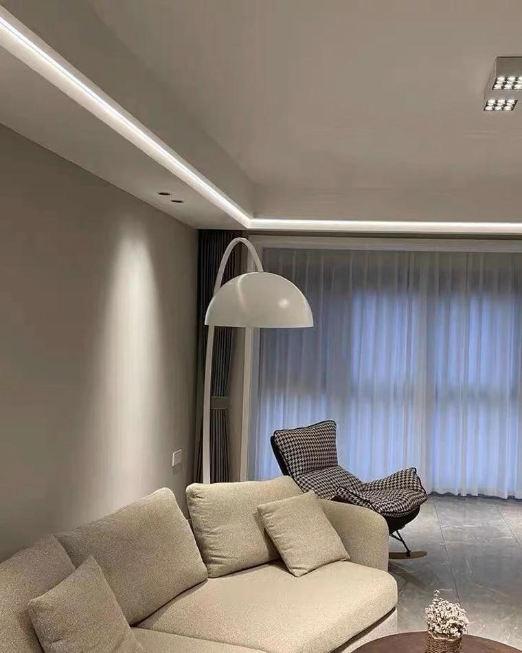 WOMO Dome Arc Floor Lamp over Couch-WM7063 - Image 26