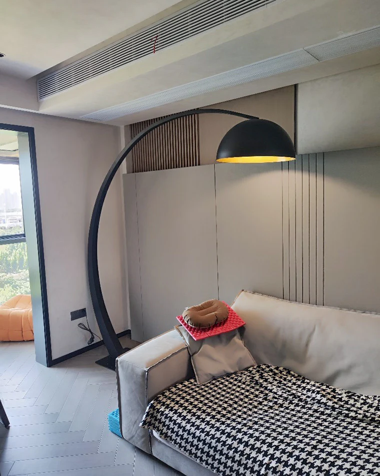 WOMO Dome Arc Floor Lamp over Couch-WM7063 - Image 32