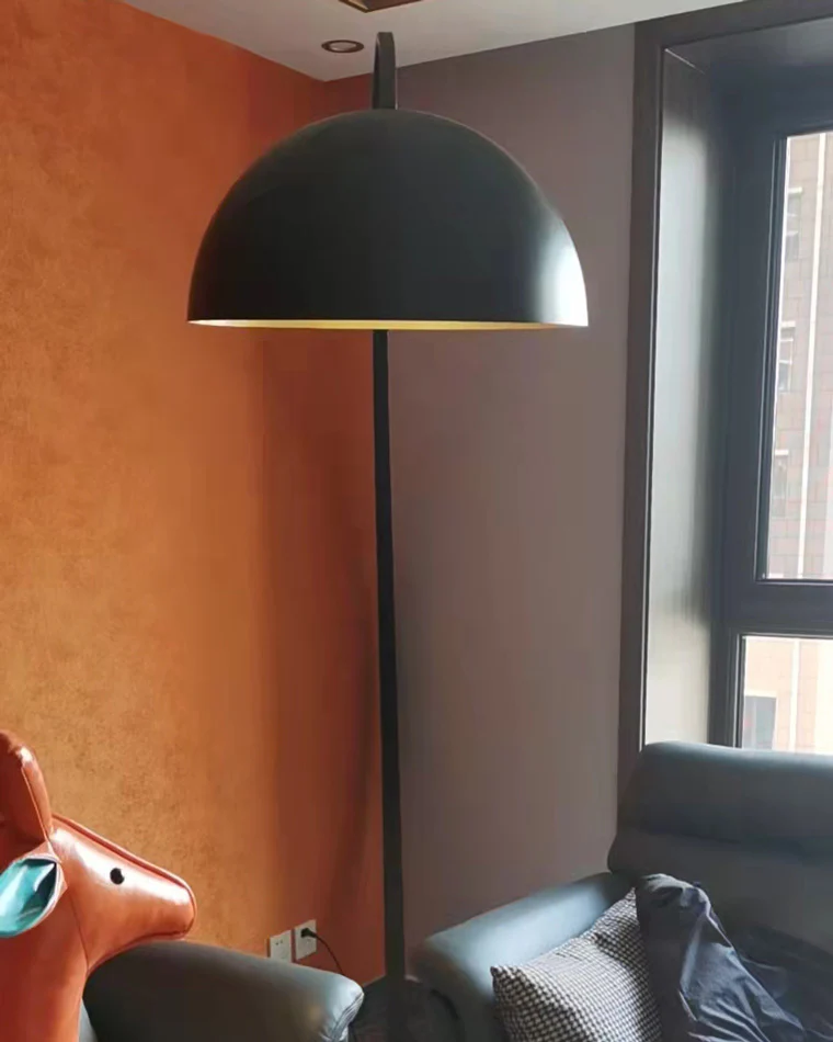 WOMO Dome Arc Floor Lamp over Couch-WM7063 - Image 7
