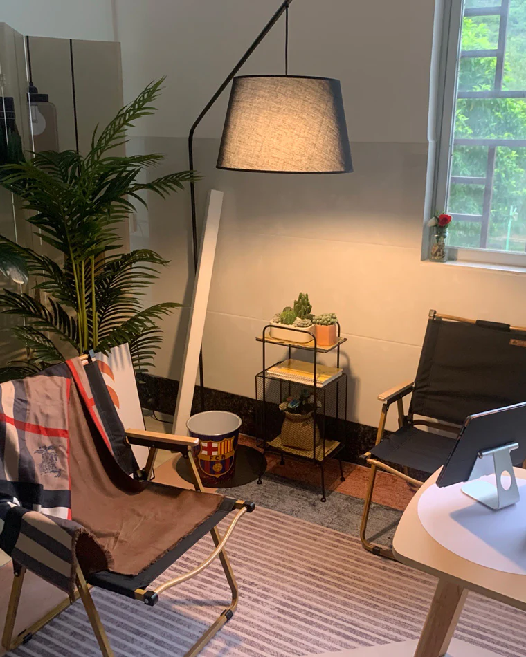 WOMO Hanging Arc Floor Lamp-WM7028 - Image 21