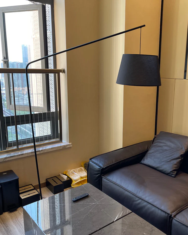 WOMO Hanging Arc Floor Lamp-WM7028 - Image 34