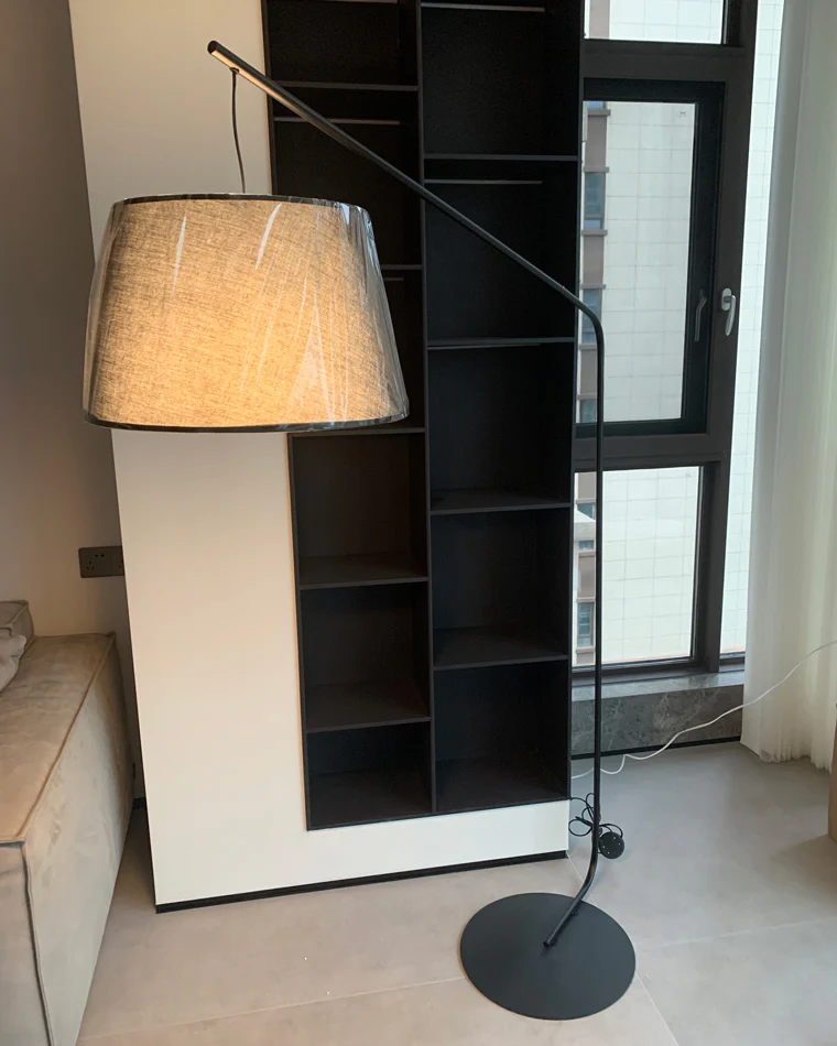 WOMO Hanging Arc Floor Lamp-WM7028 - Image 4
