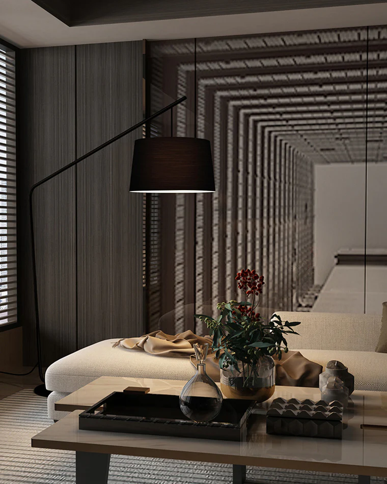 WOMO Hanging Arc Floor Lamp-WM7028 - Image 52