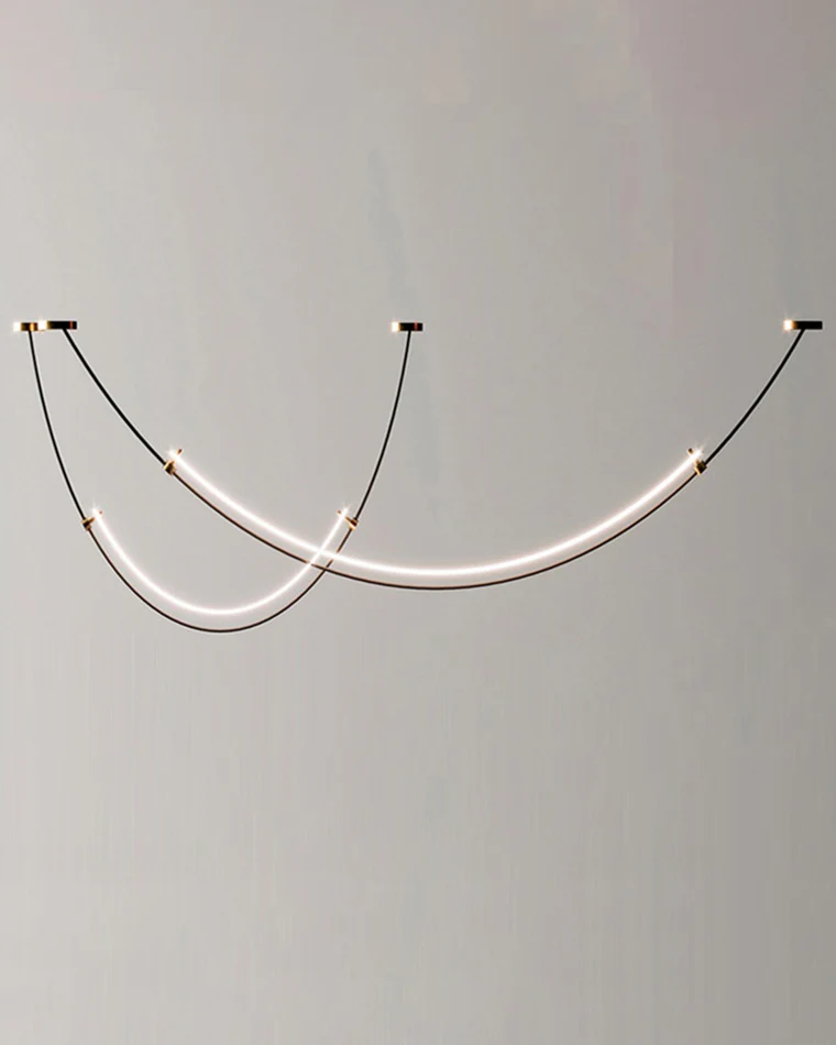 WOMO Arc Led Chandelier-WM2288 - Image 19