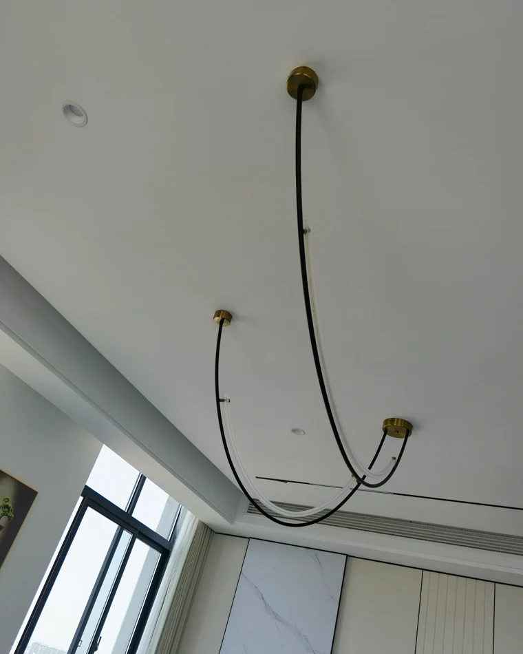 WOMO Arc Led Chandelier-WM2288 - Image 27