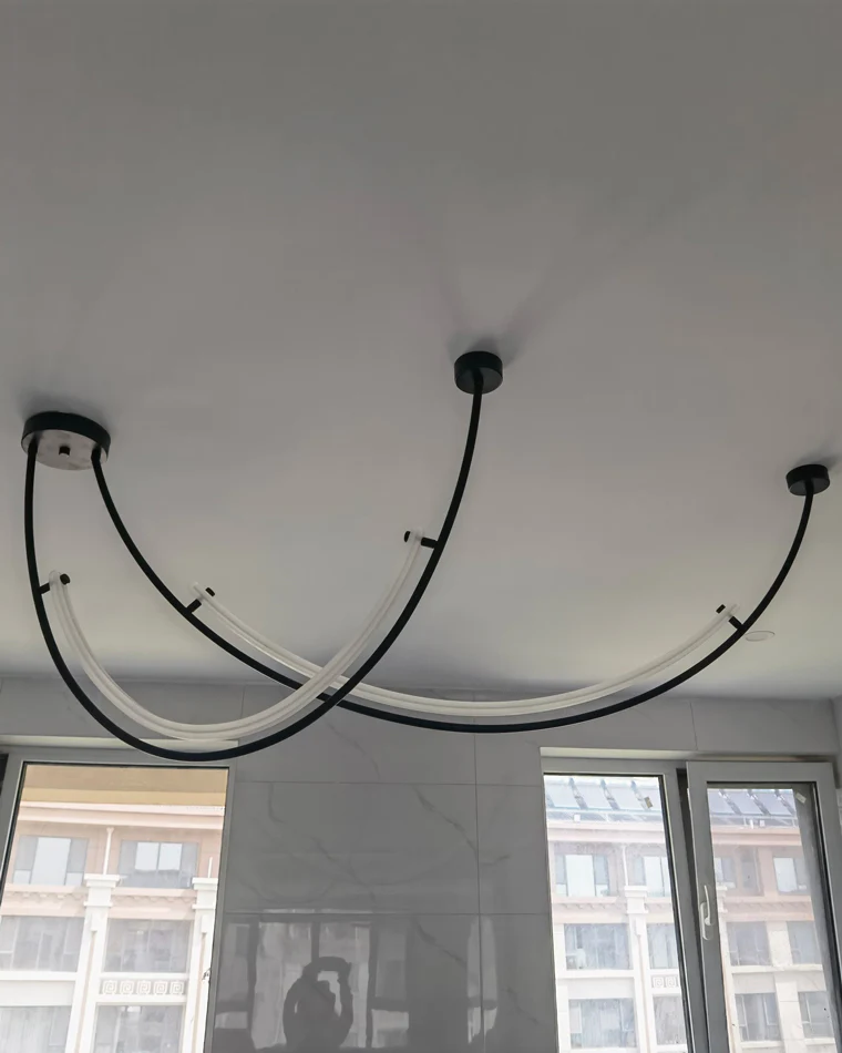 WOMO Arc Led Chandelier-WM2288 - Image 34