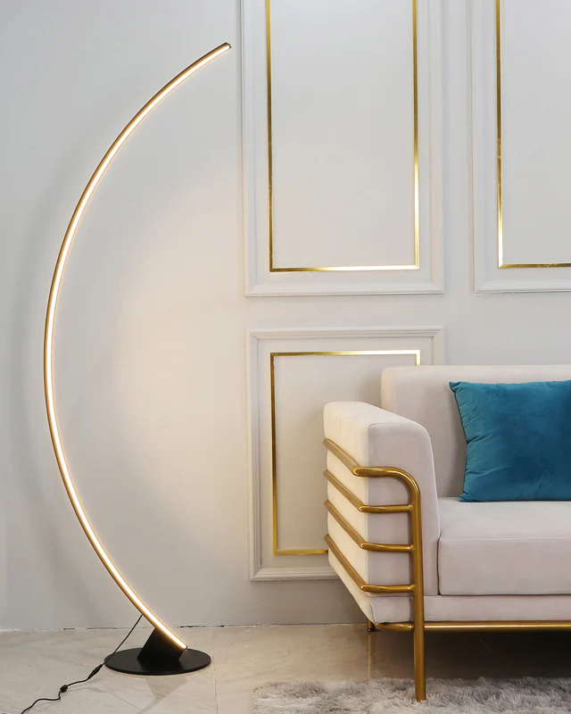 WOMO Arc LED Floor Lamp-WM7093 - Image 4