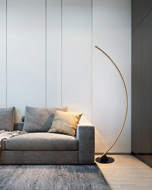 WOMO Arc LED Floor Lamp-WM7093 - Image 9