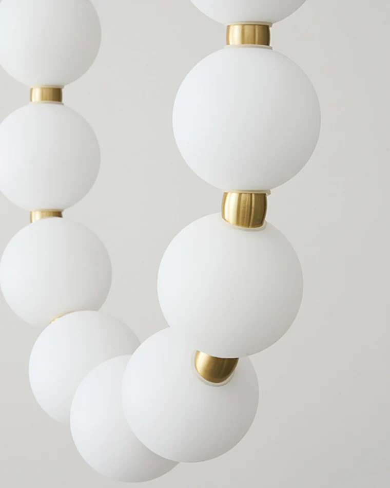 WOMO Pearl Arc Chandeliere-WM2808 - Image 10