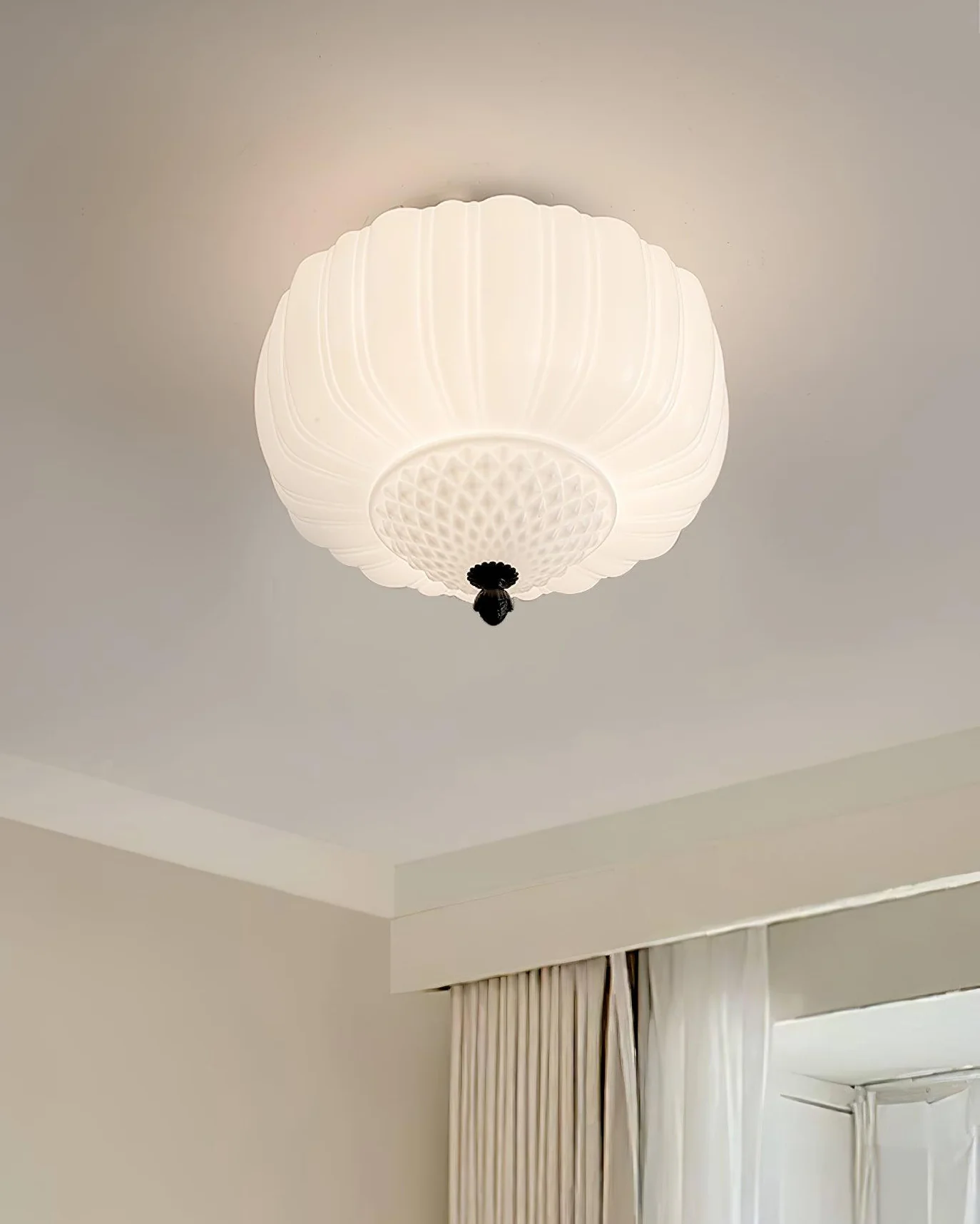 WOMO Art Deco Glass Ceiling Light-WM1121 - Image 3