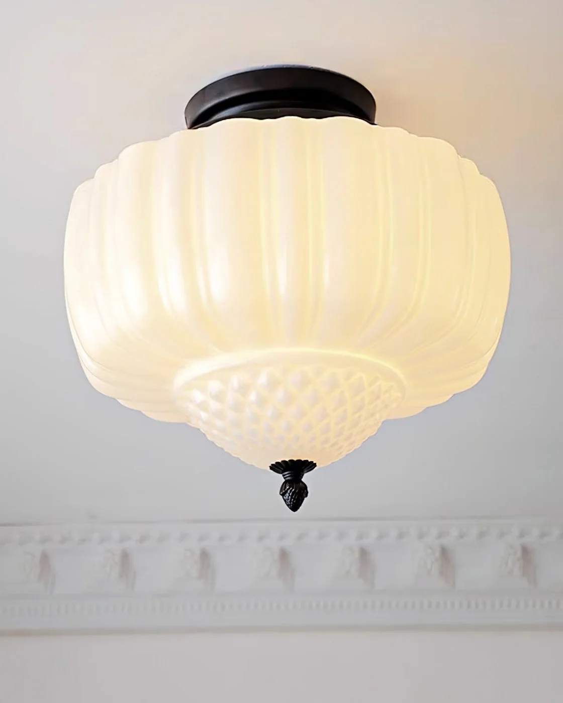 WOMO Art Deco Glass Ceiling Light-WM1121 - Image 6