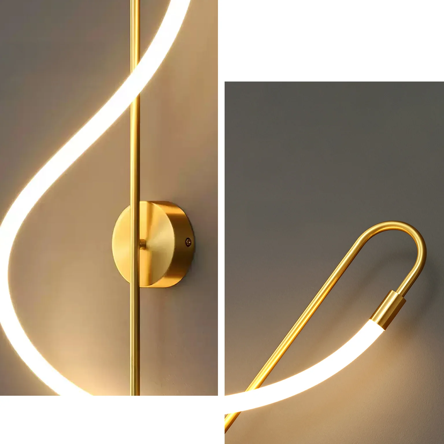 WOMO Art Musical Note LED Wall Sconce-WM6111 - Image 7