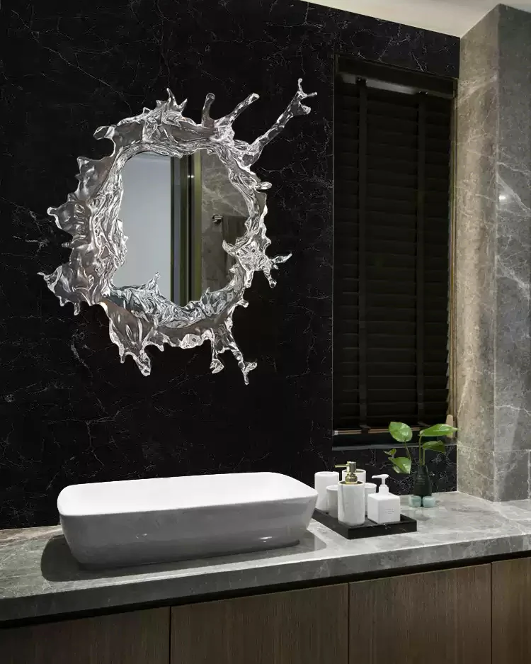 WOMO Art Wall Mirror with Light-WM6152 - Image 12