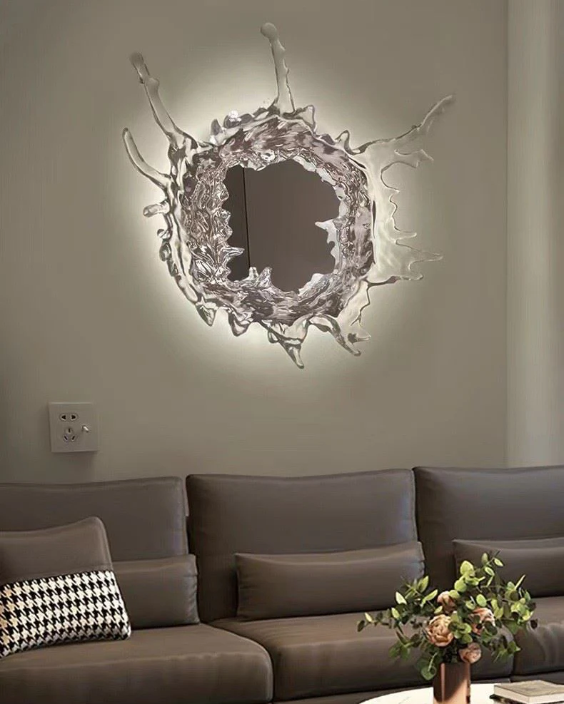 WOMO Art Wall Mirror with Light-WM6152 - Image 23
