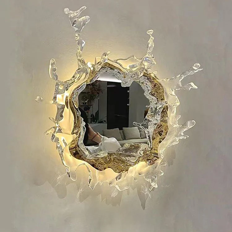 WOMO Art Wall Mirror with Light-WM6152 - Image 27