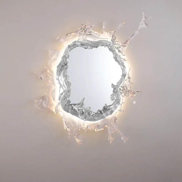 WOMO Art Wall Mirror with Light-WM6152 - Image 31