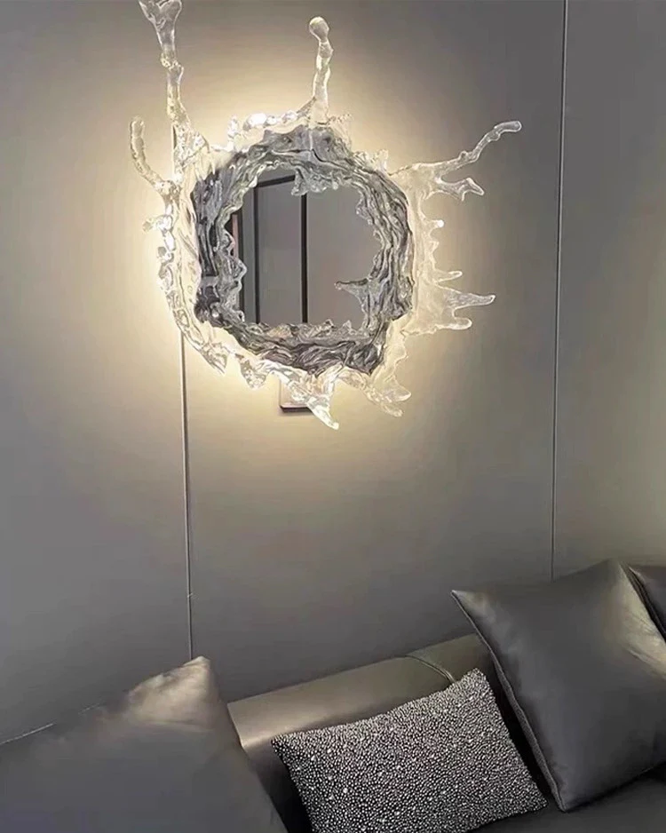 WOMO Art Wall Mirror with Light-WM6152 - Image 9