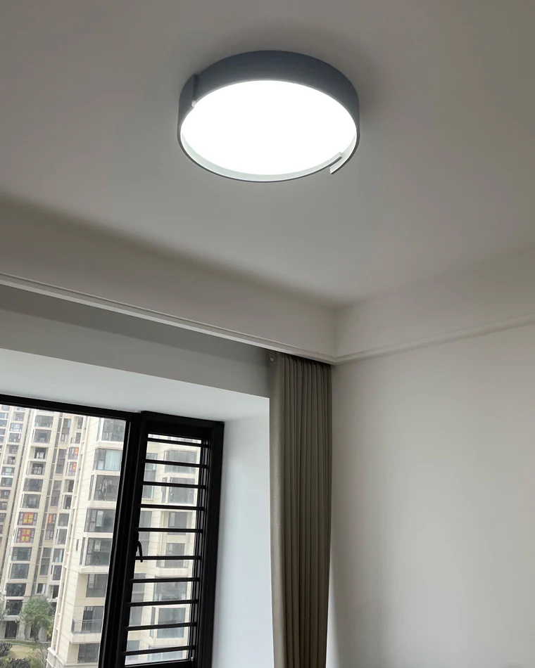 WOMO Round Asymmetrical Flush Mount Ceiling Light-WM1060 - Image 13