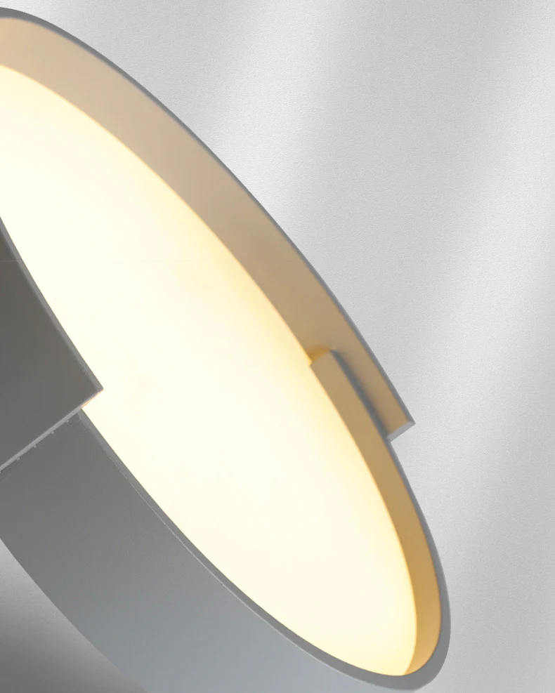 WOMO Round Asymmetrical Flush Mount Ceiling Light-WM1060 - Image 16