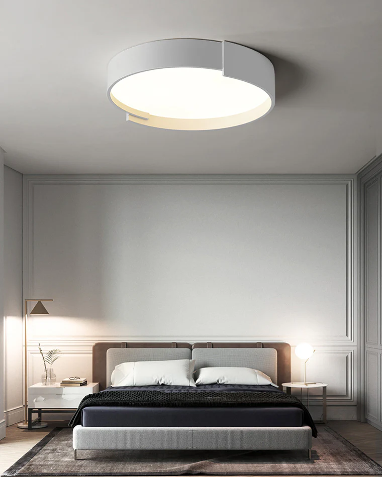 WOMO Round Asymmetrical Flush Mount Ceiling Light-WM1060 - Image 5