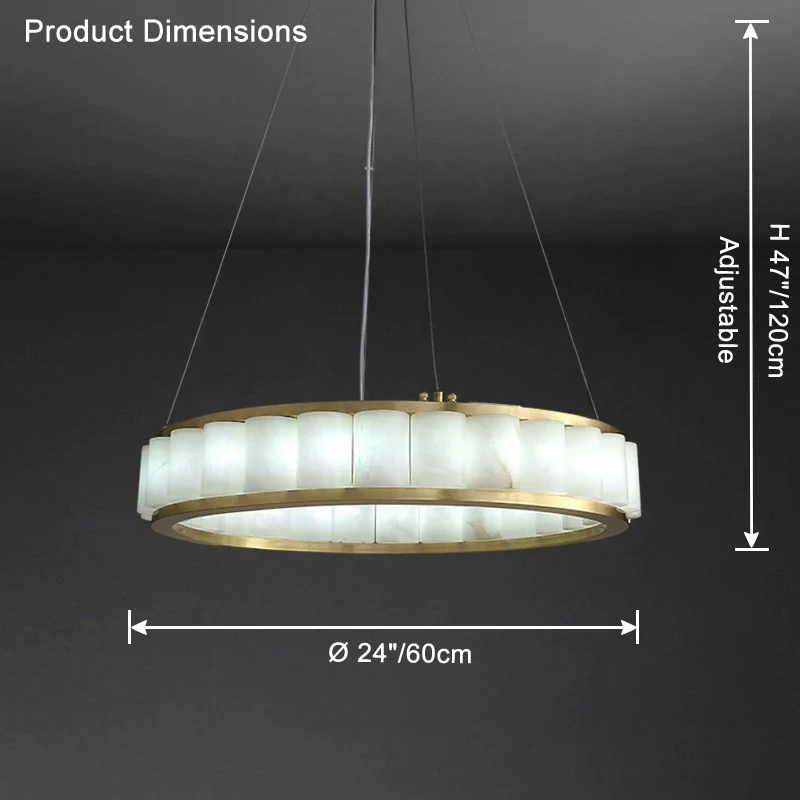 WOMO Bearing Circular Chandelier-WM2859 - Image 7