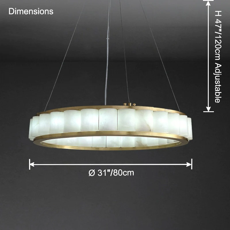 WOMO Bearing Circular Chandelier-WM2859 - Image 9