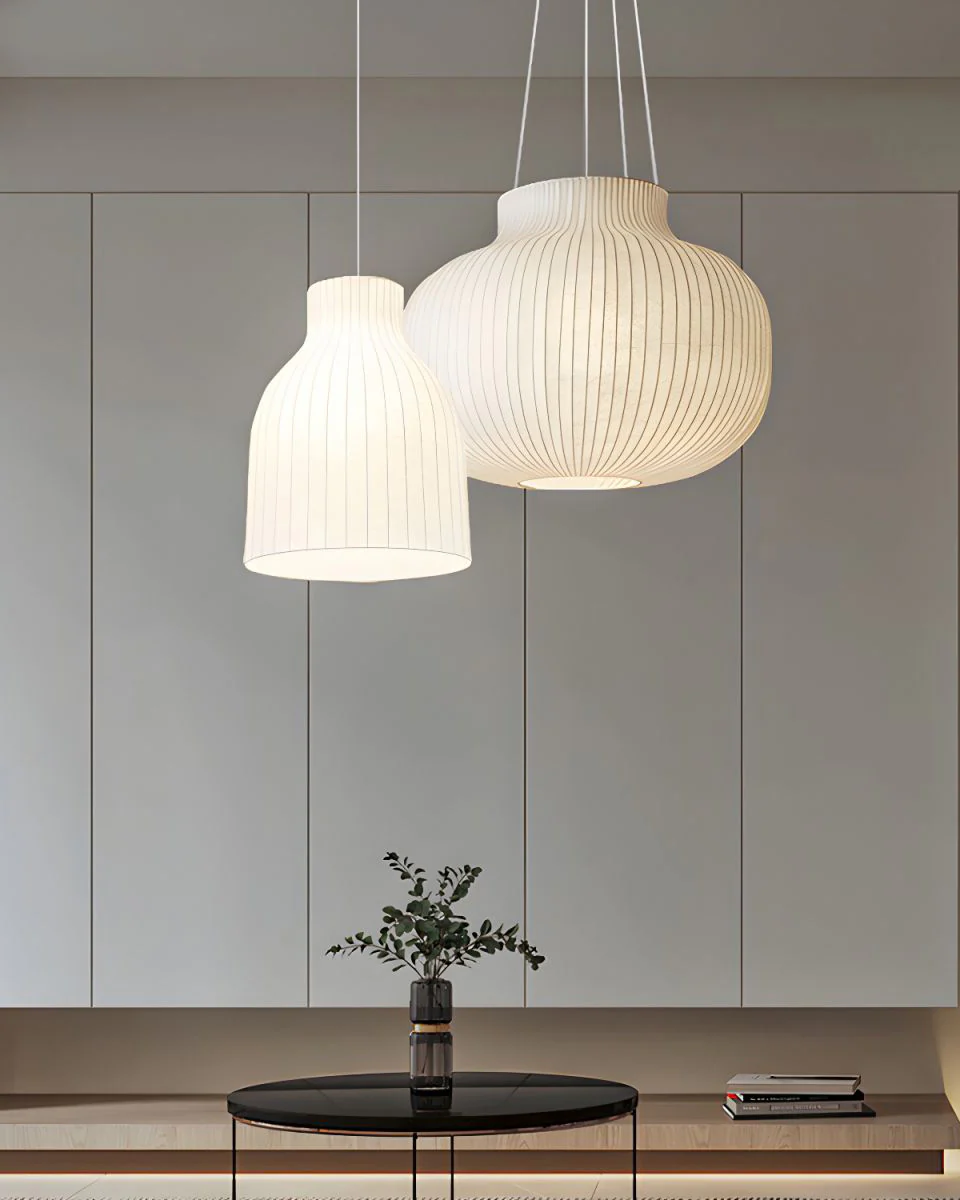 WOMO Bell Silk Pendant Light-WM2970 - Image 10