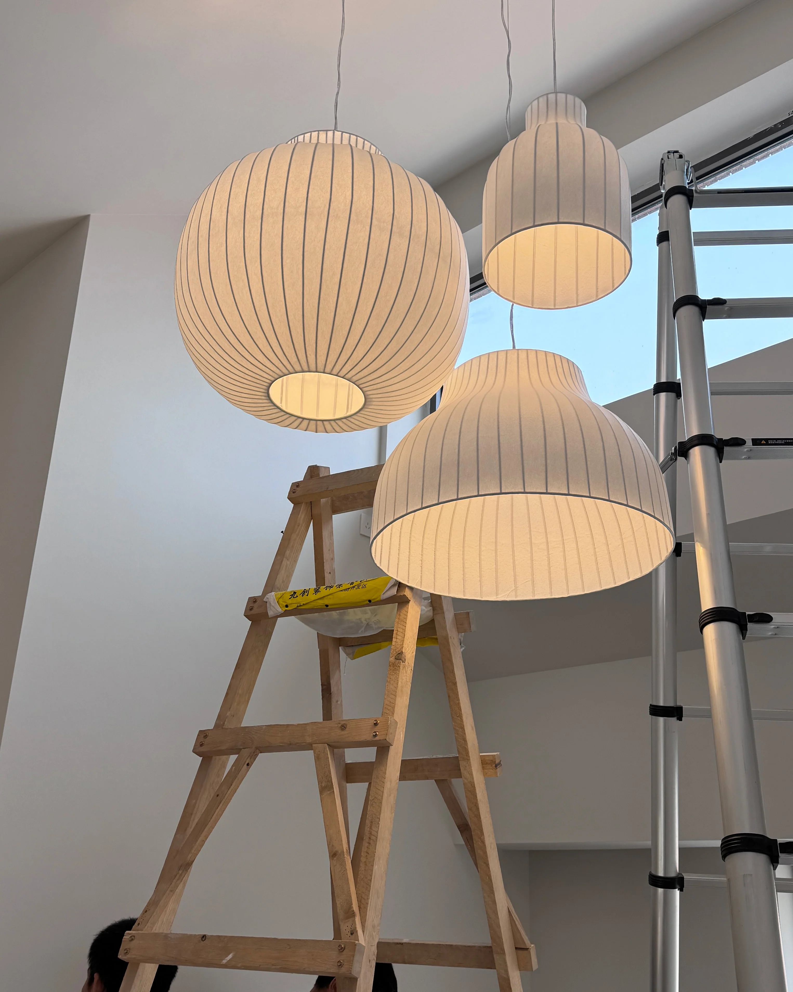 WOMO Bell Silk Pendant Light-WM2970 - Image 16