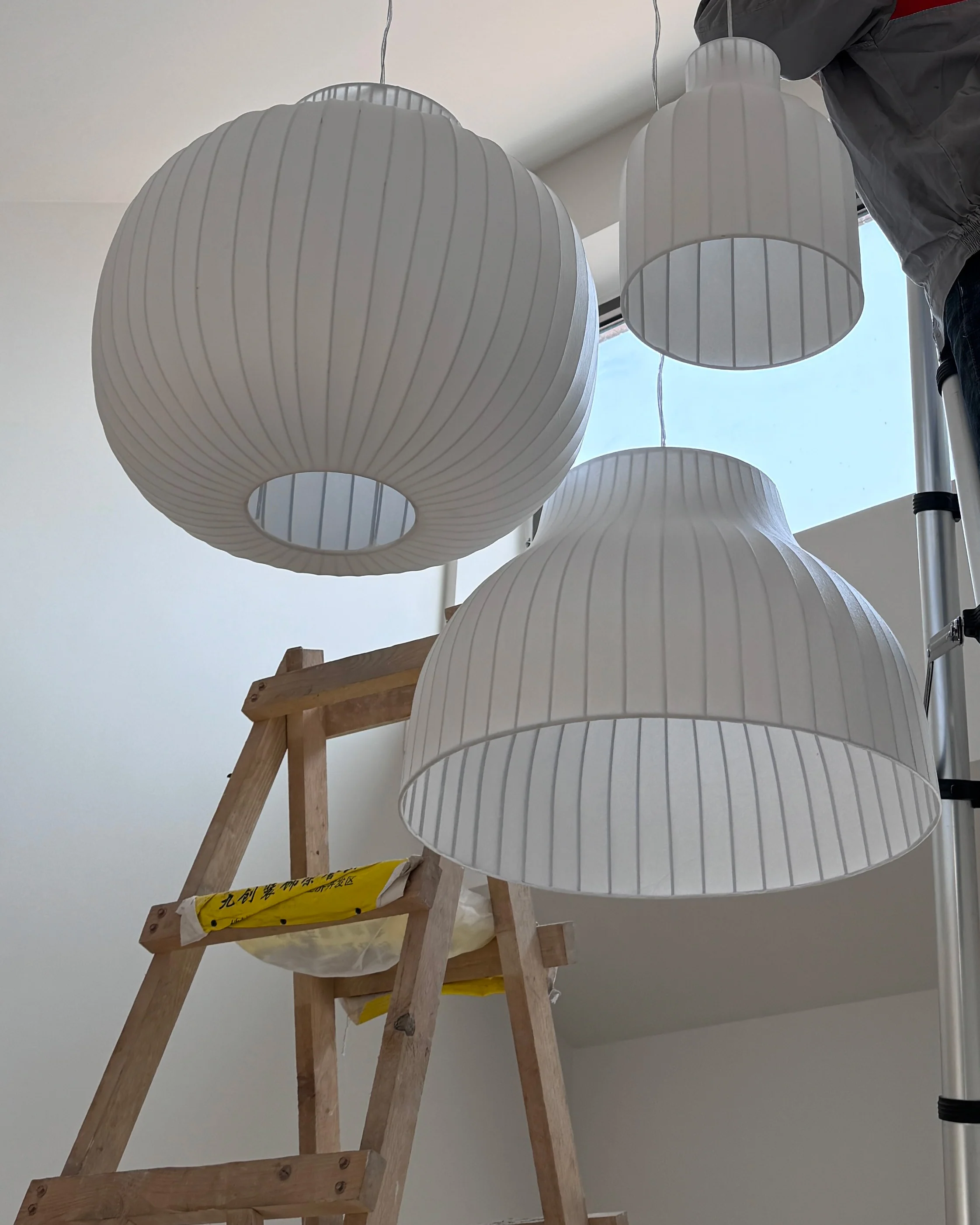 WOMO Bell Silk Pendant Light-WM2970 - Image 17