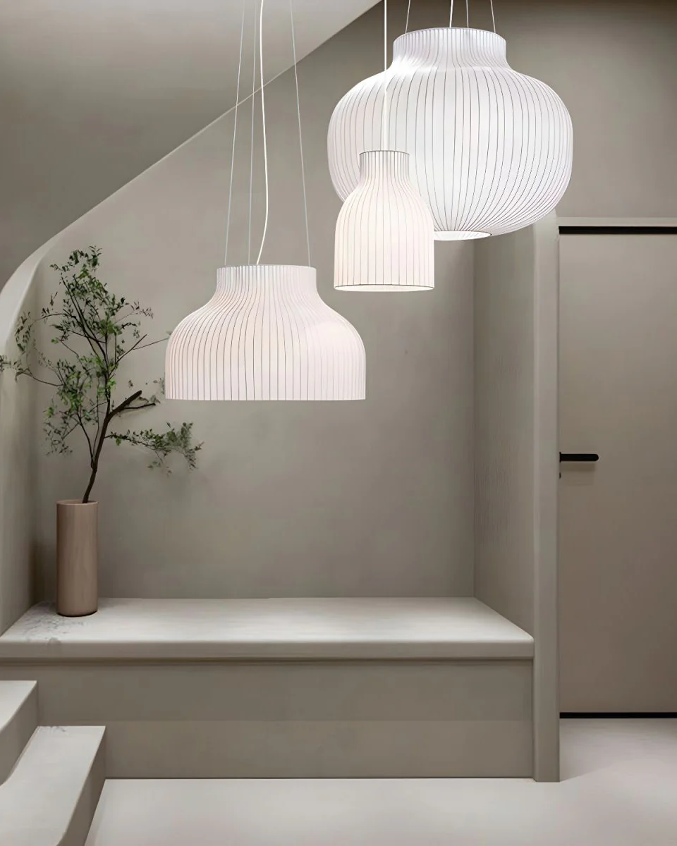 WOMO Bell Silk Pendant Light-WM2970 - Image 7
