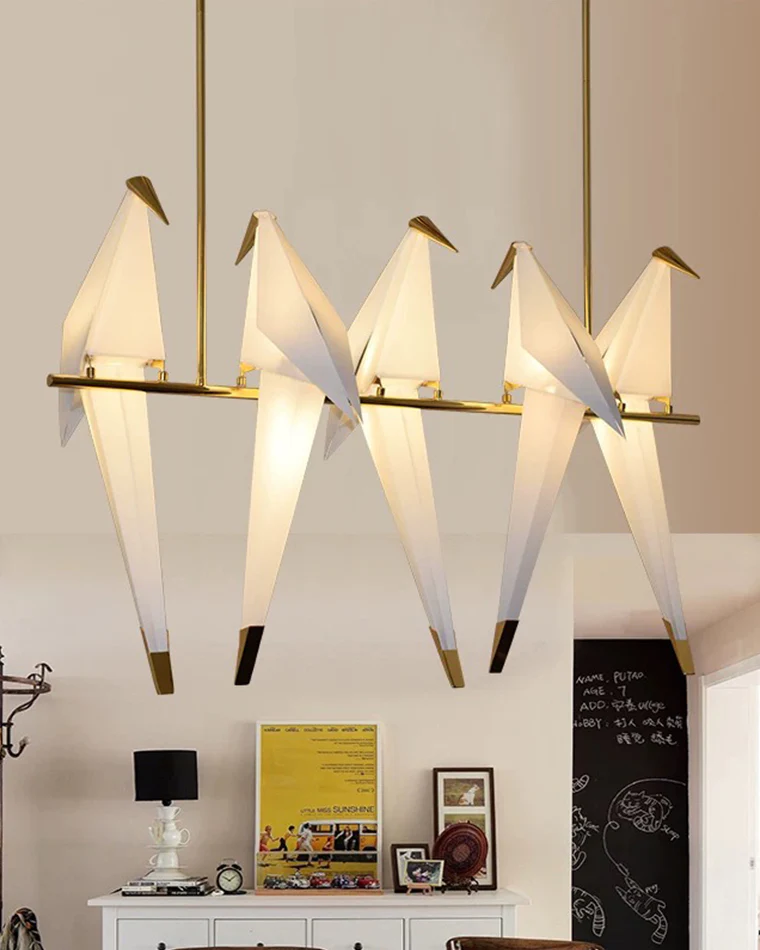 WOMO Origami Bird Linear Chandelier-WM2736 - Image 10