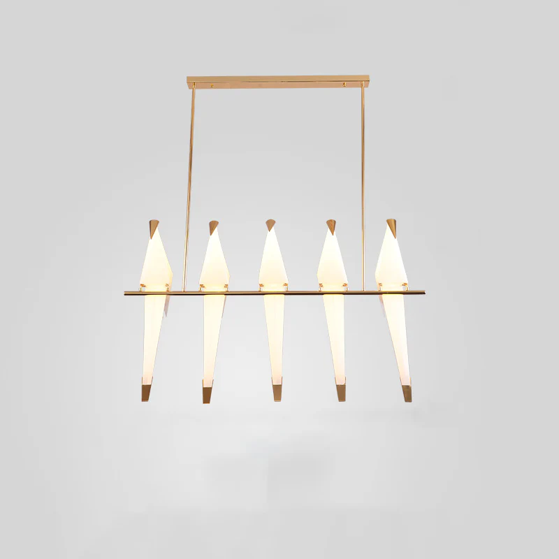 WOMO Origami Bird Linear Chandelier-WM2736 - Image 14