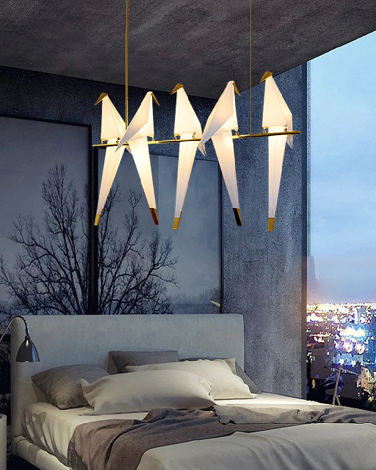 WOMO Origami Bird Linear Chandelier-WM2736 - Image 4