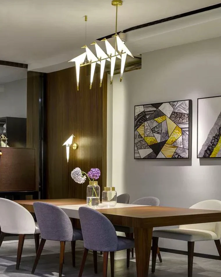 WOMO Origami Bird Linear Chandelier-WM2736 - Image 5
